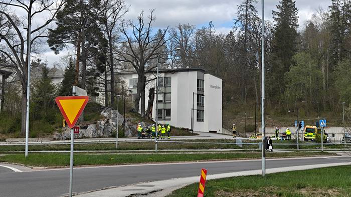 Barn överkört av bil på Tjörn