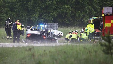 Man svårt skadad i olycka