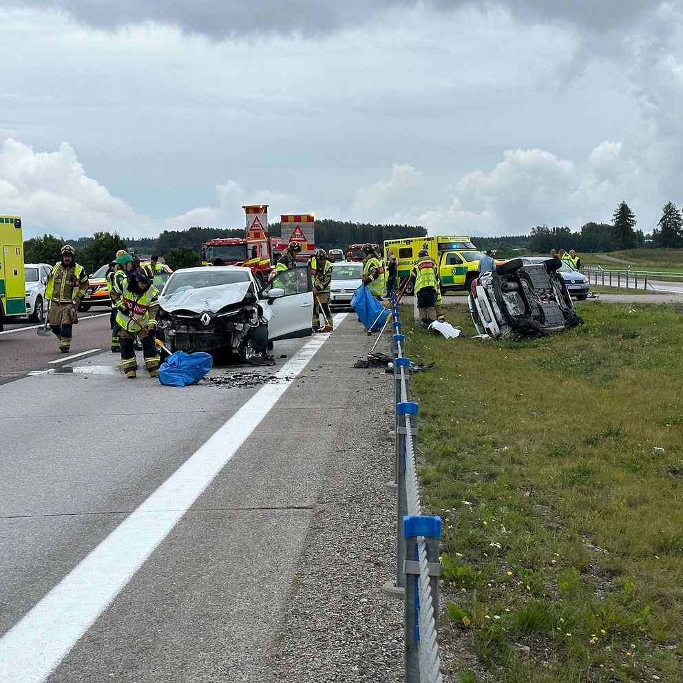 Olycka på E4