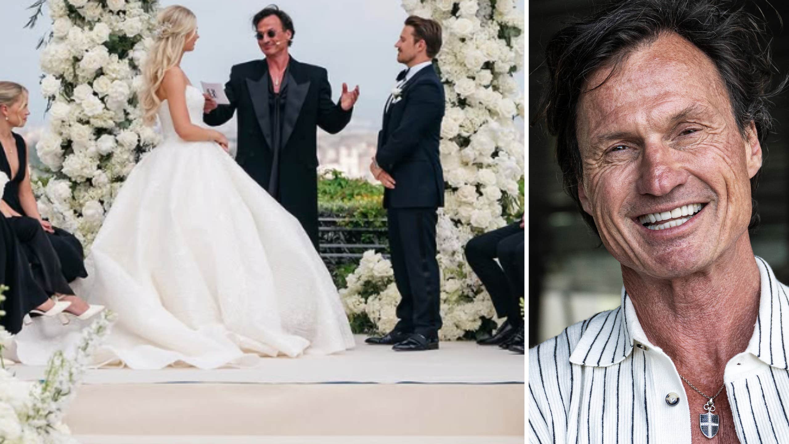 Petter Stordalen vigde sin äldste son: ”En ära” Petter Stordalen vigde sin äldste son: ”En ära”