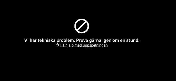 Problem för SVT