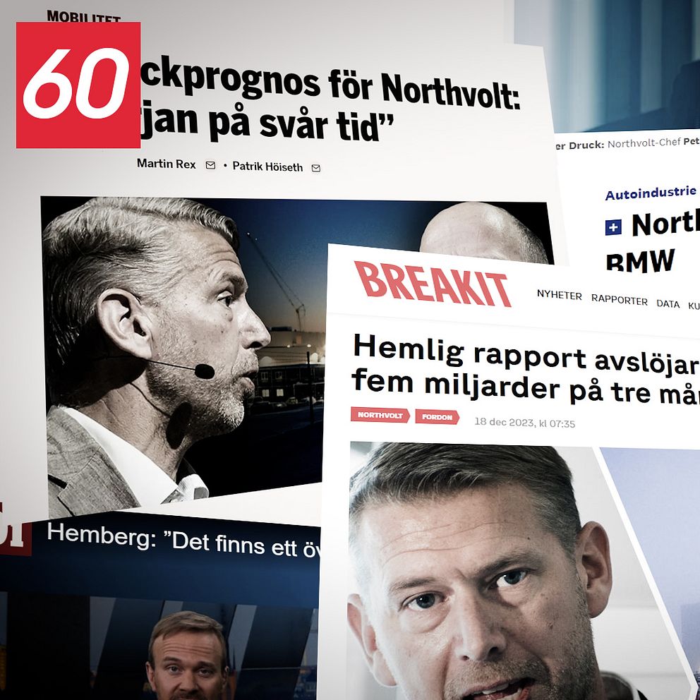 Produktionen vid Northvolt kan stoppas Produktionen vid Northvolt kan stoppas