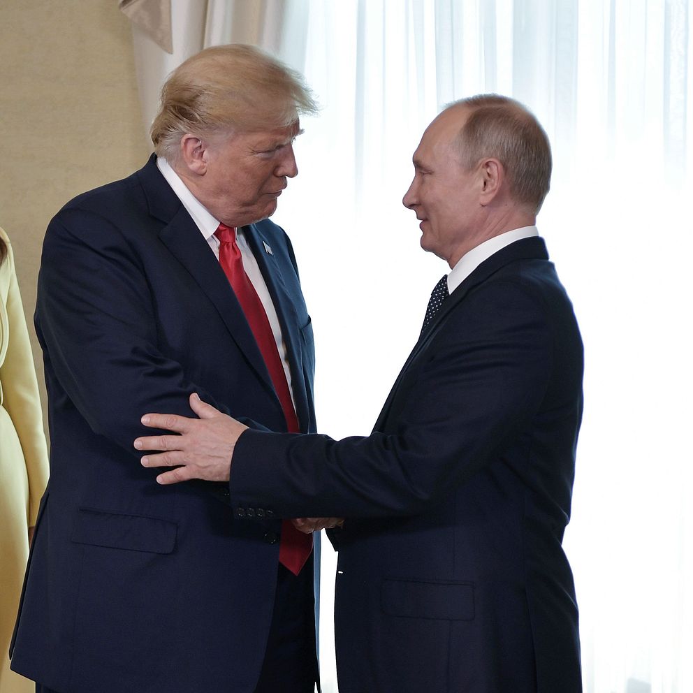 Trump och Putin i samtal